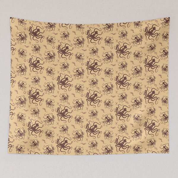 Item preview, Minoan Octopus Pattern designed and sold by Aeterna Prints.