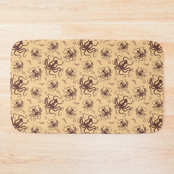 Item preview, Minoan Octopus Pattern designed and sold by Aeterna Prints.