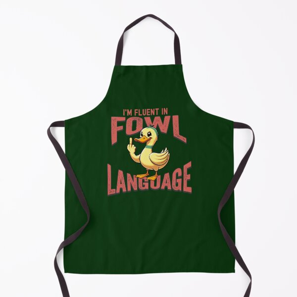 Item preview, Im Fluent In Fowl Language designed and sold by GuwdTCo.