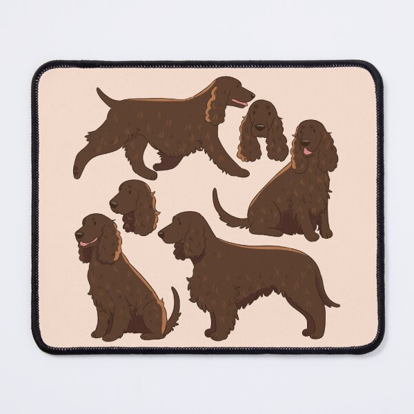 Item preview, Field spaniel dog pattern designed and sold by Yaragold.