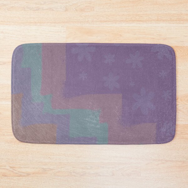 Item preview, Mystic Twilight Joy: Matte Textured Abstract Digital Art with Fashioned Purple Palette and Floral Blooms designed and sold by NOVOImpression.