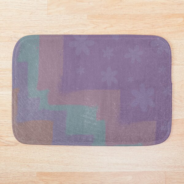 Item preview, Mystic Twilight Joy: Matte Textured Abstract Digital Art with Fashioned Purple Palette and Floral Blooms designed and sold by NOVOImpression.