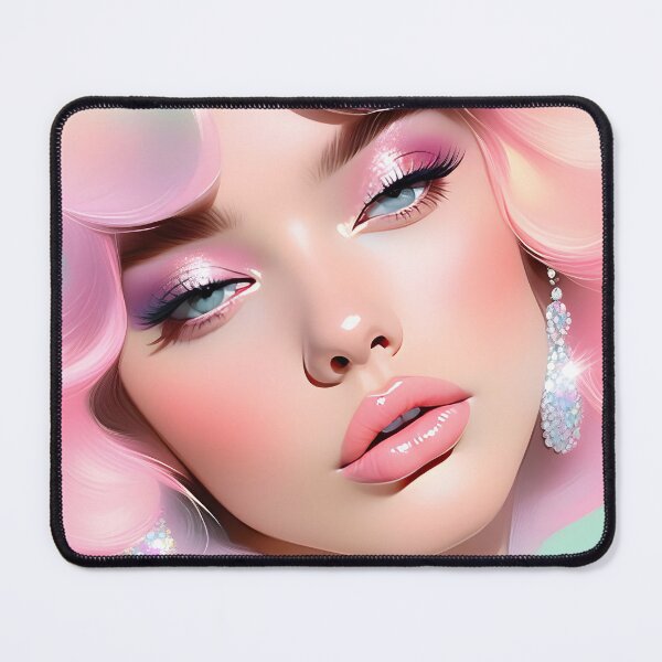Item preview, Coquette Elegance: Pouty Glamour in Pastel Hues designed and sold by ZipperDragon88.