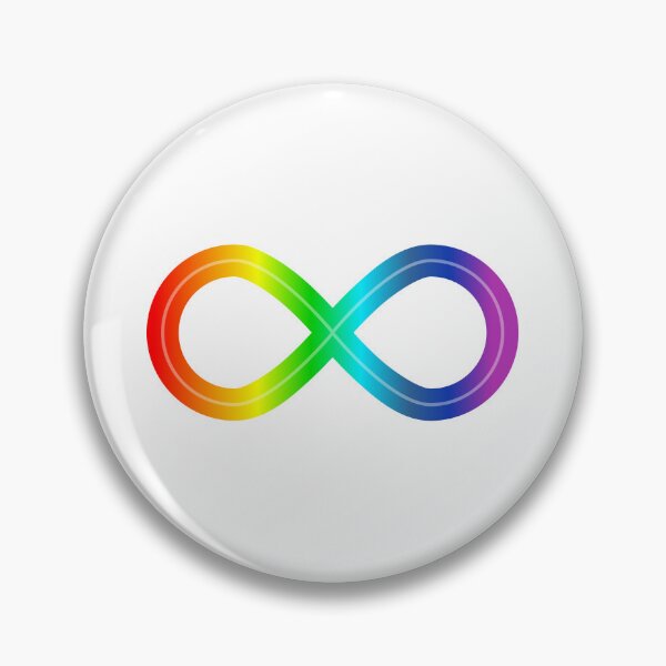 Item preview, Autism Infinity Symbol Rainbow designed and sold by AnnSign.