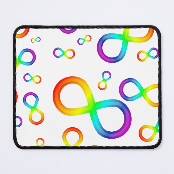 Item preview, Autism Infinity Symbol Rainbow designed and sold by AnnSign.