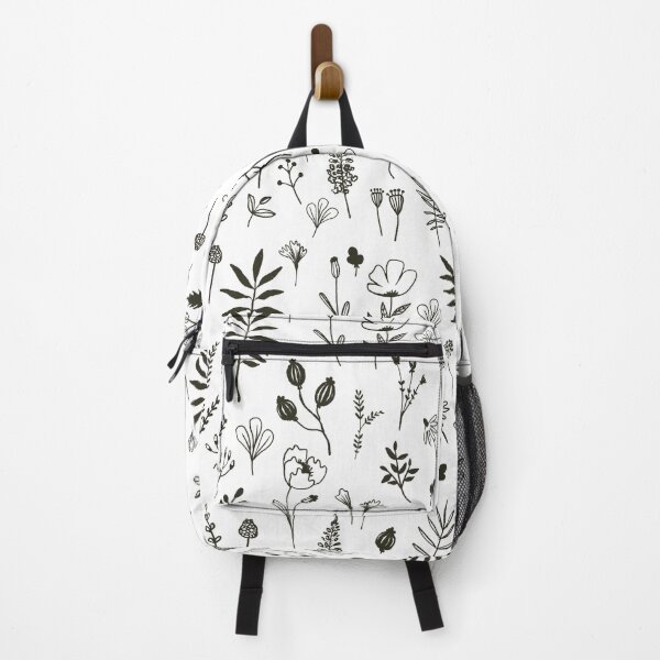 Item preview, leaves and flowers set, graphic drawing of plants designed and sold by GorXena.