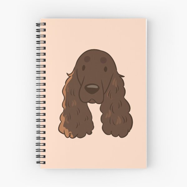Item preview, Cute field spaniel dog art designed and sold by Yaragold.
