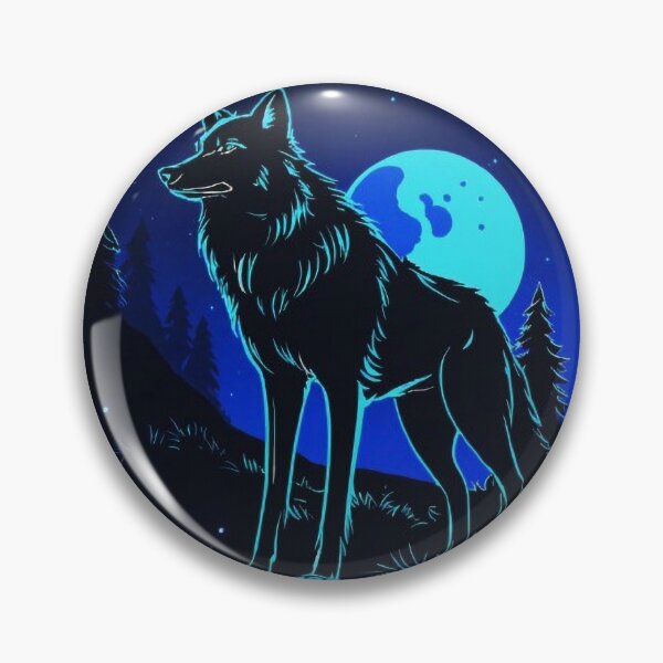Item preview, The Wolf and the Blue Moon designed and sold by Elilson.