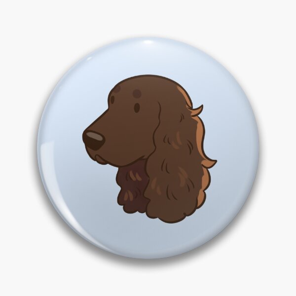 Item preview, Cute field spaniel dog art designed and sold by Yaragold.