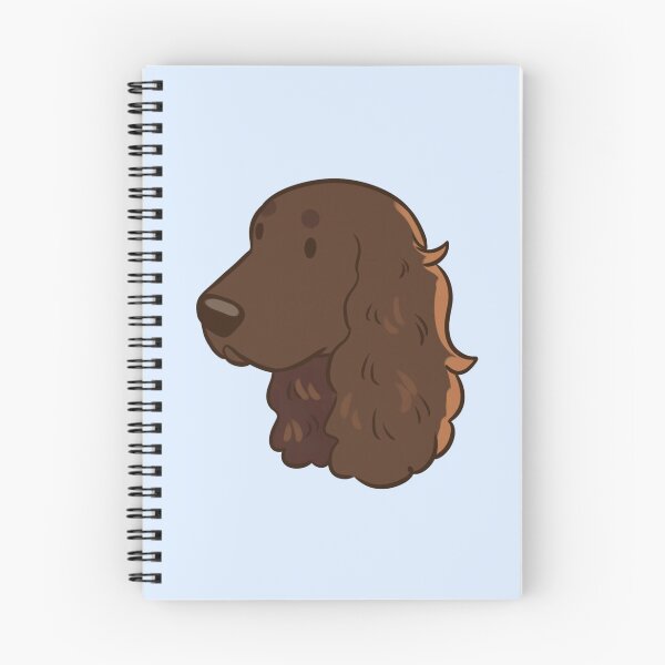 Item preview, Cute field spaniel dog art designed and sold by Yaragold.