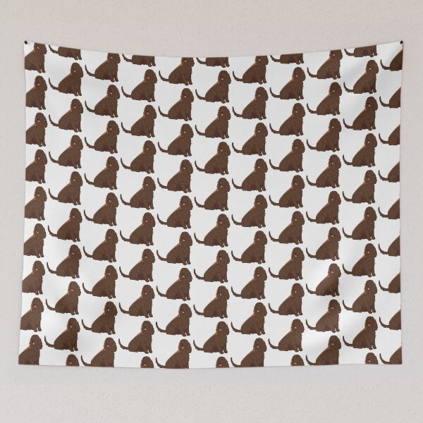 Item preview, Cute field spaniel dog art designed and sold by Yaragold.