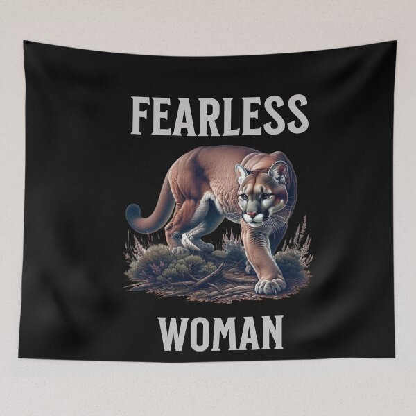 Item preview, Women's Day Design Fearless Woman designed and sold by LovelyHappyGift.
