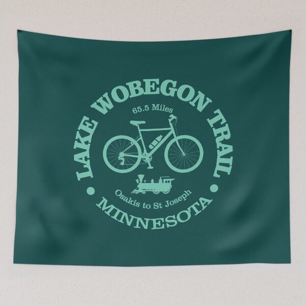 Item preview, Lake Wobegon Trail (Cycling) designed and sold by curranmorgan.