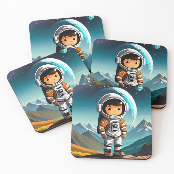 Item preview, Kid Astronaut's Abstract Odyssey - F1624XX1 designed and sold by Artificiels.