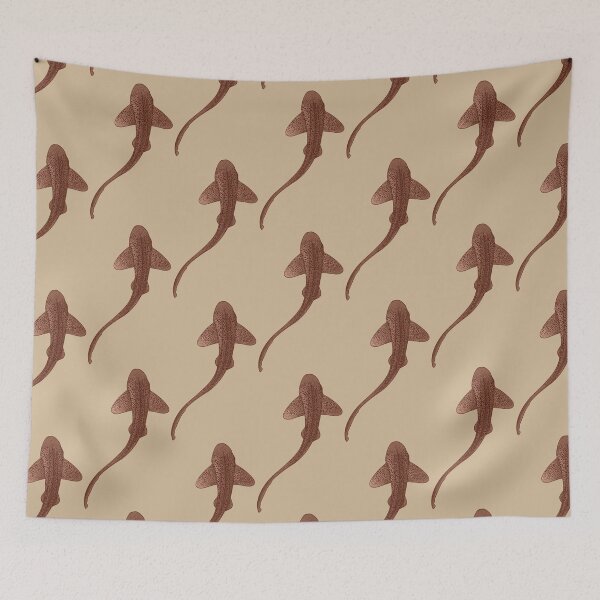 Item preview, Zebra shark items in brown designed and sold by AlexsArtSpace.