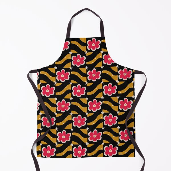 Item preview, Mid Century Floral Square Pattern, Retro Elegance designed and sold by Clara Fruggeri.