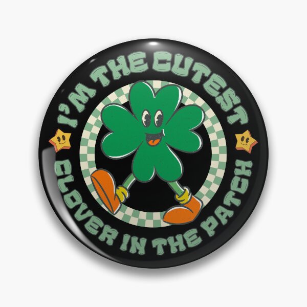 Item preview, I'm The Cutest Clover In The Patch Cute Groovy St Patricks Day designed and sold by Artisticlions-A.