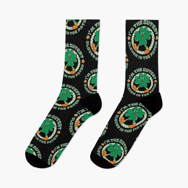 Item preview, I'm The Cutest Clover In The Patch Cute Groovy St Patricks Day designed and sold by Artisticlions-A.