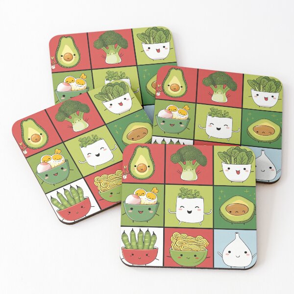 Item preview, Cute veggies designed and sold by Closet Goblin.