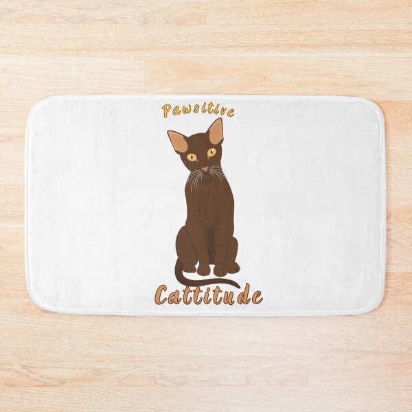 Item preview, Pawsitive cattitude designed and sold by MilkyForest.