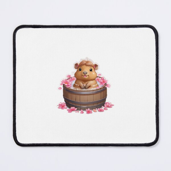 Item preview, Cute Chibi Petal Capybara designed and sold by VintageVav.