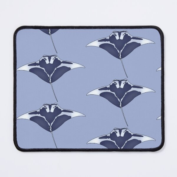Item preview, Manta Ray items in purplish blue/ lilac designed and sold by AlexsArtSpace.