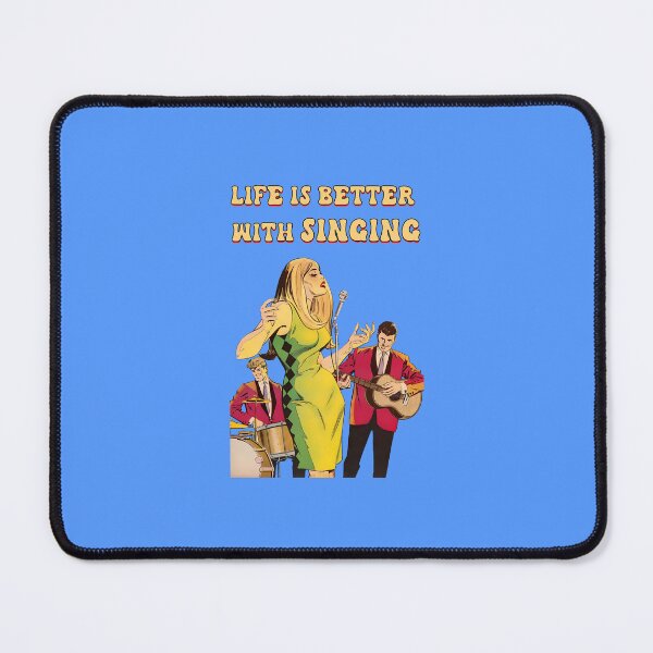 Item preview, Life is better with singing 1 - Vintage comic art designed and sold by Alex Starcatcher.