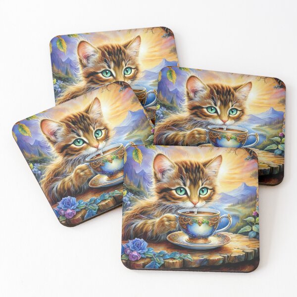 Item preview, Coffee Kitty  designed and sold by Amanda8409.