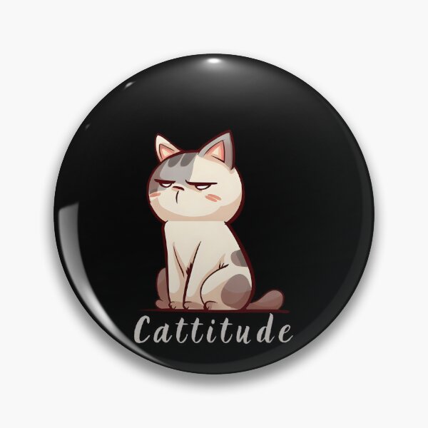 Item preview, Pawsitive cattitude designed and sold by MilkyForest.