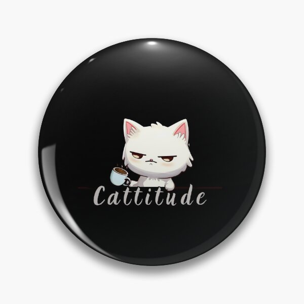 Item preview, Pawsitive cattitude designed and sold by MilkyForest.