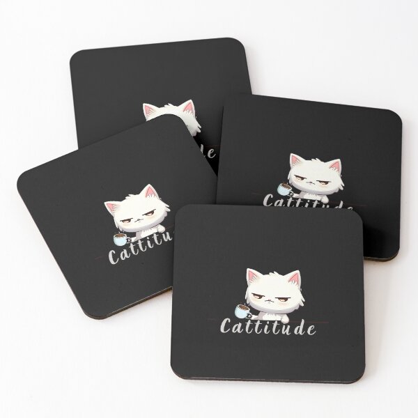 Item preview, Pawsitive cattitude designed and sold by MilkyForest.
