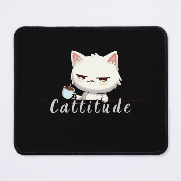 Item preview, Pawsitive cattitude designed and sold by MilkyForest.