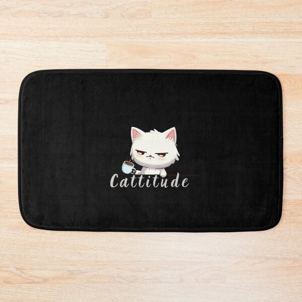 Item preview, Pawsitive cattitude designed and sold by MilkyForest.