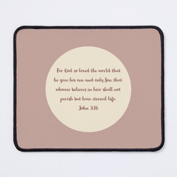 Item preview, John 3:16 Bible Verse designed and sold by Augustine98.