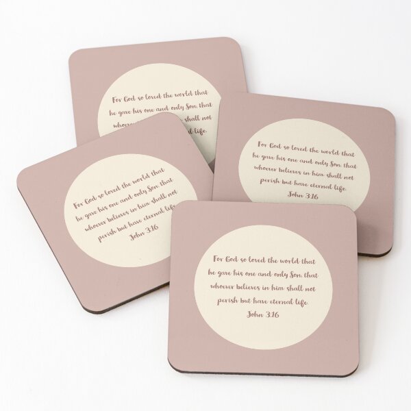 Item preview, John 3:16 Bible Verse designed and sold by Augustine98.