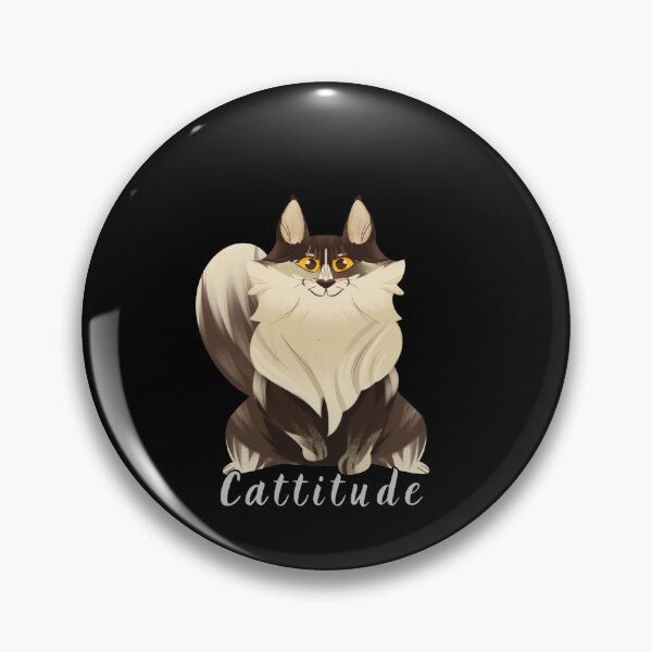 Item preview, Pawsitive cattitude designed and sold by MilkyForest.