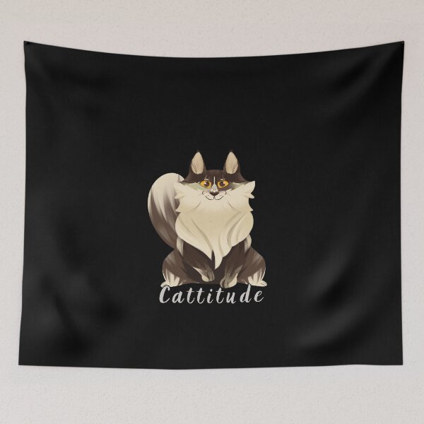 Item preview, Pawsitive cattitude designed and sold by MilkyForest.