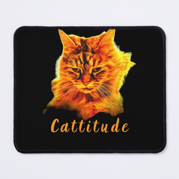 Item preview, Pawsitive cattitude designed and sold by MilkyForest.