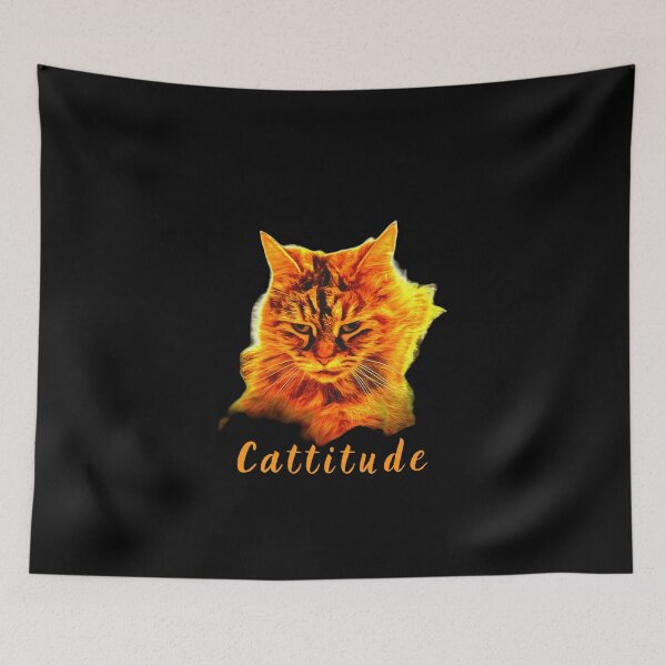Item preview, Pawsitive cattitude designed and sold by MilkyForest.
