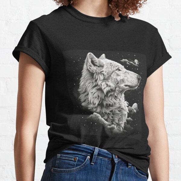 Celestial Canine Gaze Classic T-Shirt