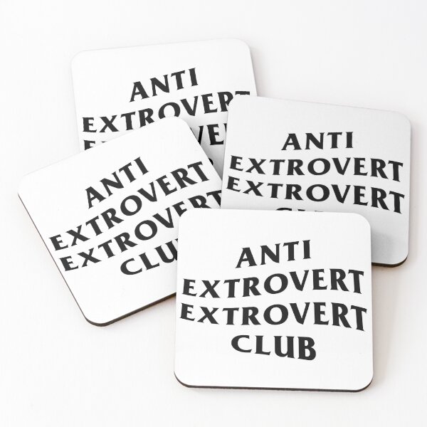 Item preview, ANTI EXTROVERT EXTROVERT CLUB designed and sold by acworks.