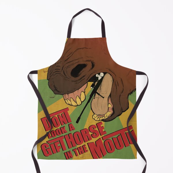 Item preview, Don't Look a Gift Horse in the Mouth designed and sold by STOVE-ON-FIRE.