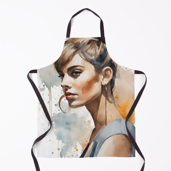Item preview, Natural Watercolor Portraits of Women - Eliana designed and sold by BPMagic.