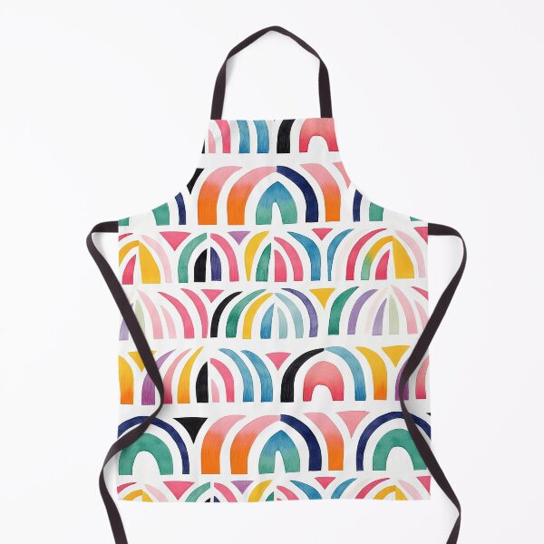 Artikelvorschau, Abstraktes Regenbogen-Bögen-Aquarell-Design entworfen und verkauft von ColorWorksCo.