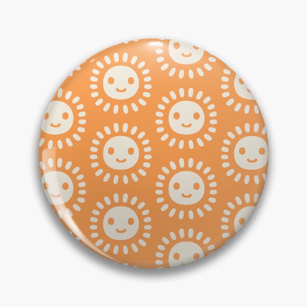 Artikelvorschau, Sonnenmuster Pfirsichorange entworfen und verkauft von tonymagnerart.