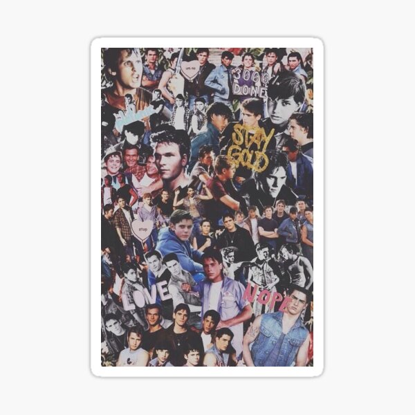 "the outsiders" Sticker by kyliexnicole | Redbubble