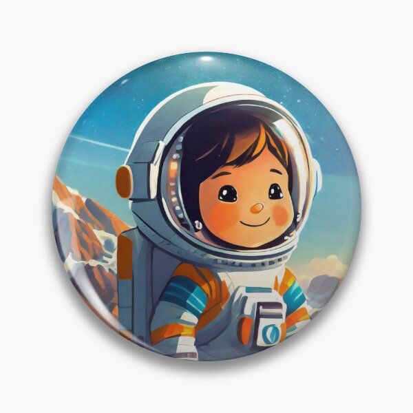 Item preview, Kid Astronaut's Abstract Odyssey - F1624XX5 designed and sold by Artificiels.