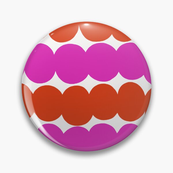 Item preview, Iconic Colorful Scandinavian Dotted Pattern in Pink and Orange designed and sold by Deutschic.