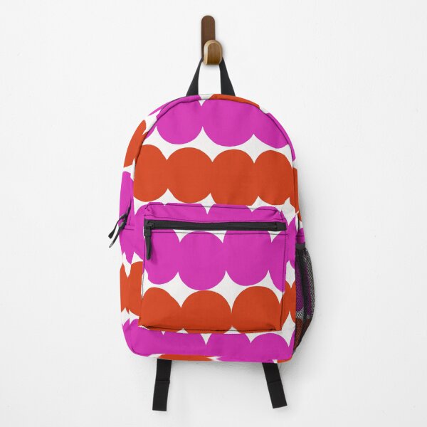 Item preview, Iconic Colorful Scandinavian Dotted Pattern in Pink and Orange designed and sold by Deutschic.