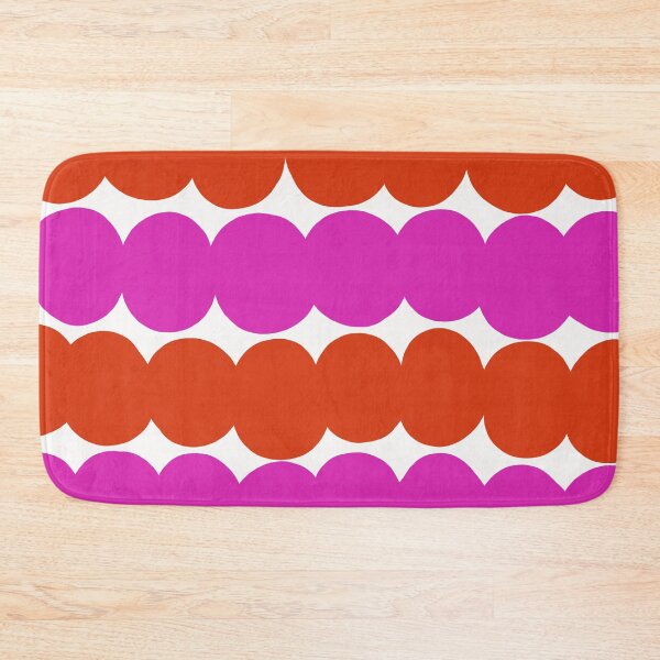 Item preview, Iconic Colorful Scandinavian Dotted Pattern in Pink and Orange designed and sold by Deutschic.